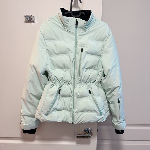 Aztech Mountain Nuke Suit Mint Stretch Ski Jacket Size 6 - Picture 2 of 5